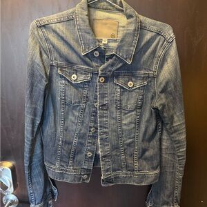 AG Adriano Goldschmied Blue Jean Jacket